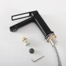Смеситель для раковины Gid Niagara L057BMK цвет Черный матовый