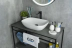 Раковина-чаша Gid Geometrico 50 N9447 51157 цвет Белый