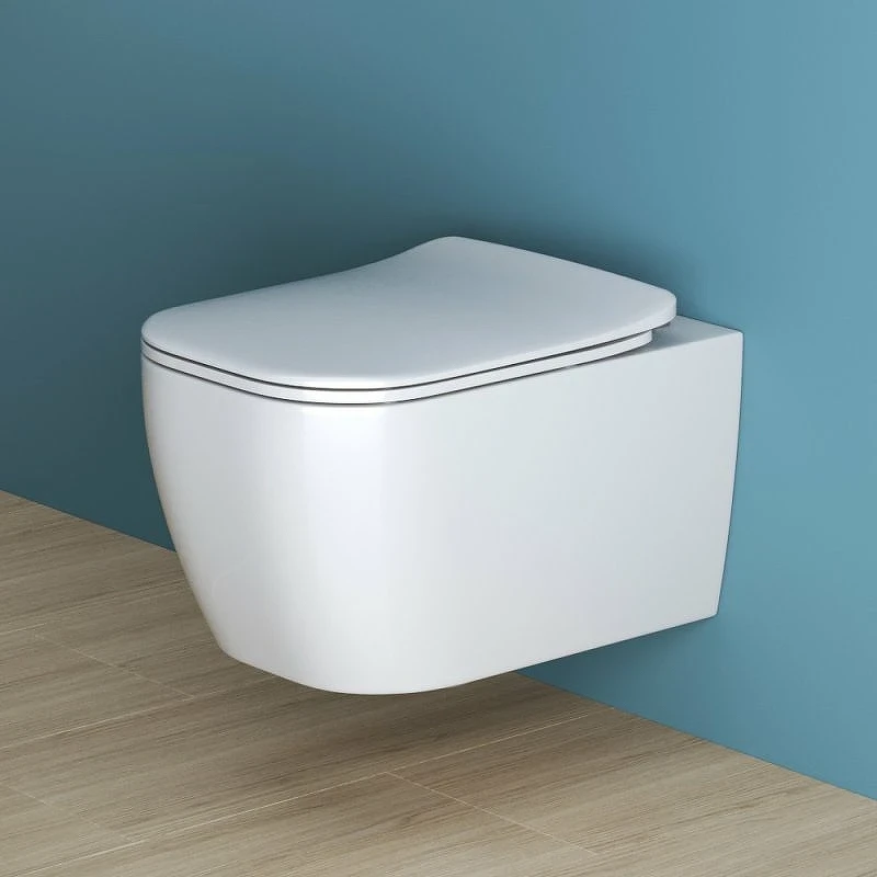 Унитаз BelBagno Genova BB1102CH подвесной без сиденья фаянс подвесной