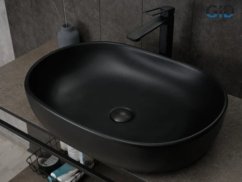 Раковина-чаша Gid Lago 60 Bm9026a 53369 цвет Черный матовый