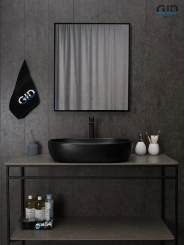 Раковина-чаша Gid Lago 60 Bm9026a 53369 цвет Черный матовый