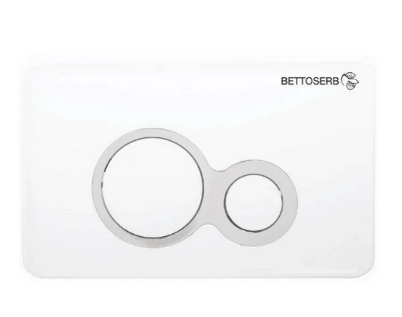 Инсталляция Bettoserb Sava Slim Superior SES40006458 для унитаза с клавишей смыва цвет Белый глянцевый Хром матовый