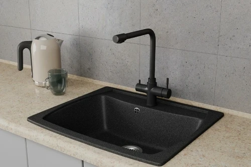 Смеситель для кухни Rush MS9035-33Black