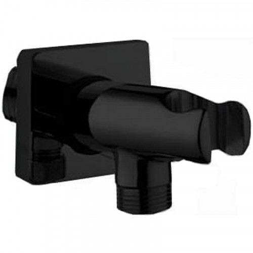 Держатель ручного душа Bossini CB3000.073 Черный матовый латунь на стену