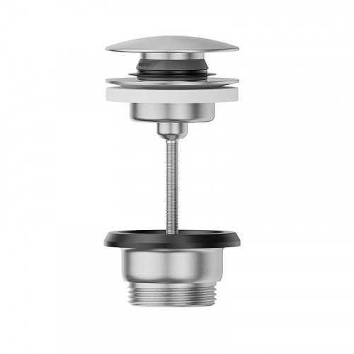 Донный клапан Newform X-Steel 316 24686.50.050 click-clack цвет Inox