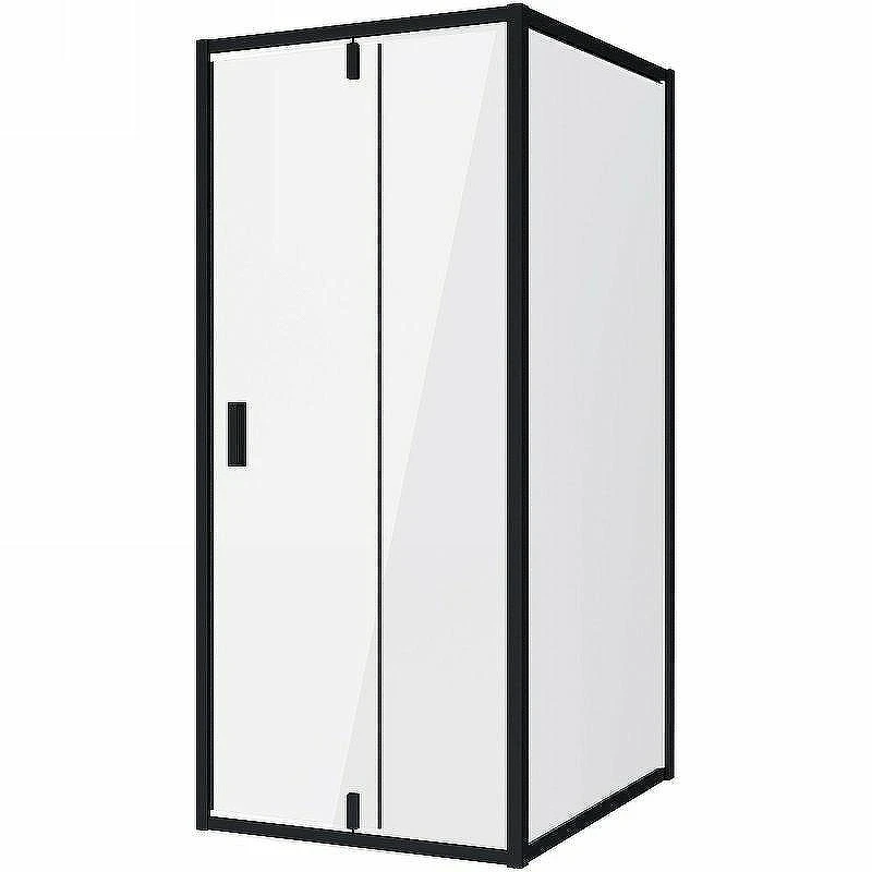 Душевой уголок Niagara Nova 80х100 NG-83-8AB-A100B профиль Черный стекло прозрачное