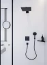 Двойной крючок Hansgrohe AddStoris 41755670 Черный матовый