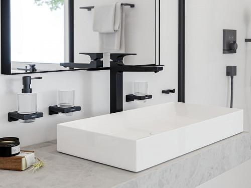 Двойной крючок Hansgrohe AddStoris 41755670 Черный матовый