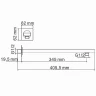 Душевая система WasserKRAFT Aisch A5548.180.259.285.194.286 Thermo с термостатом Золото матовое