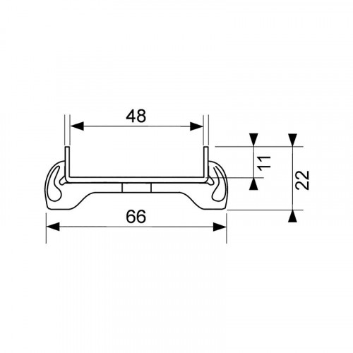 Решетка для душевого лотка Tece Drainline 90 600970 под плитку
