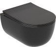 Унитаз с инсталляцией DIWO Ceramicanova Modena Rimless CN6063MB + DIWO 4501 с сиденьем Микролифт с клавишей смыва цвет Глянцевый белый
