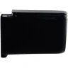 Унитаз Vincea Ultra Rimless VT1-32MB подвесной Черный матовый с сиденьем Микролифт фарфор подвесной