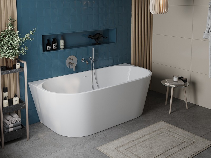 Акриловая ванна BelBagno 140x75 BB710-1400-750 без гидромассажа