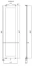 Электрический полотенцесушитель Allen Brau Infinity 160x44 00305022 цвет Черный