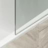 Шторка на ванну Maybah Glass MGV-59-2ш 600x1400 в широком профиле Бронза стекло прозрачное