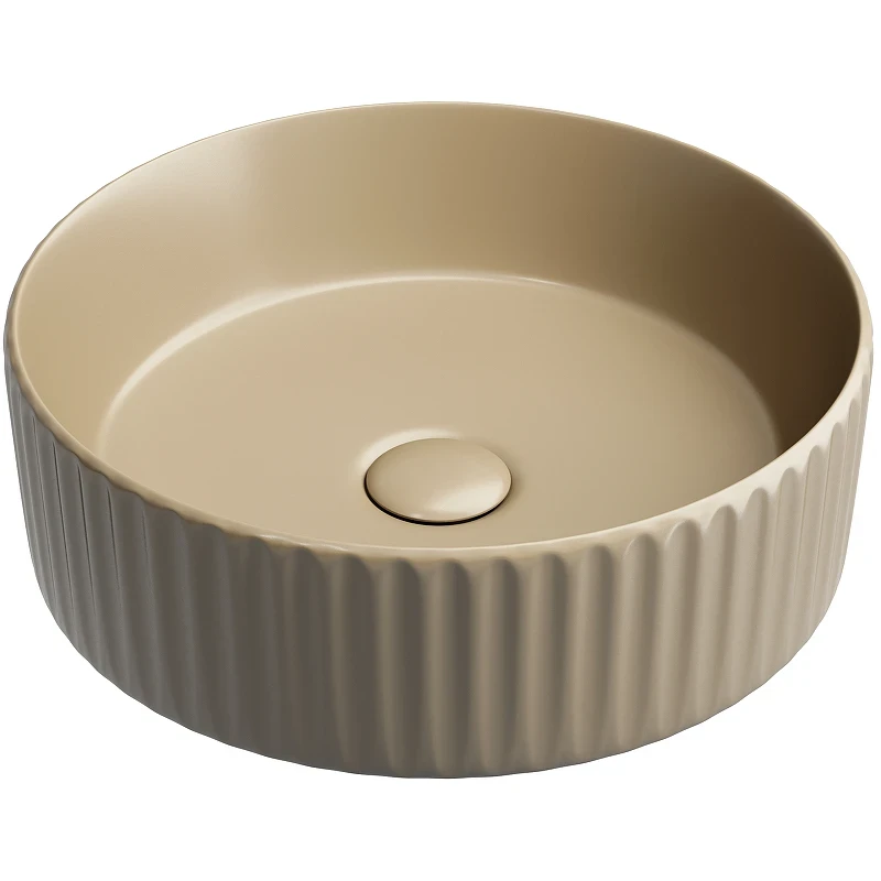 Раковина-чаша Ceramicanova Element 36 CN6057MC Капучино матовая фарфор накладная