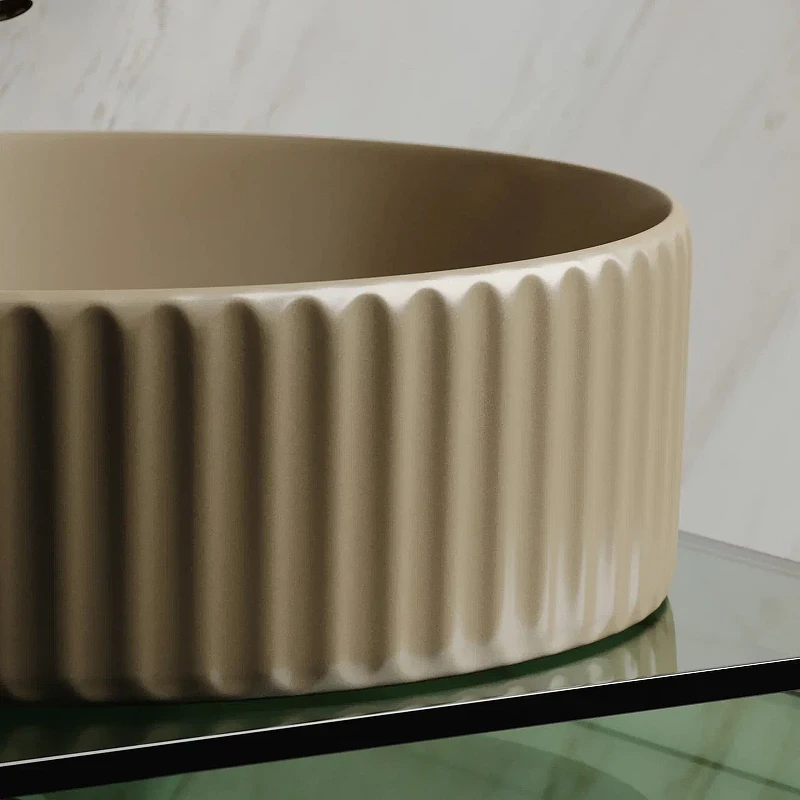 Раковина-чаша Ceramicanova Element 36 CN6057MC Капучино матовая фарфор накладная