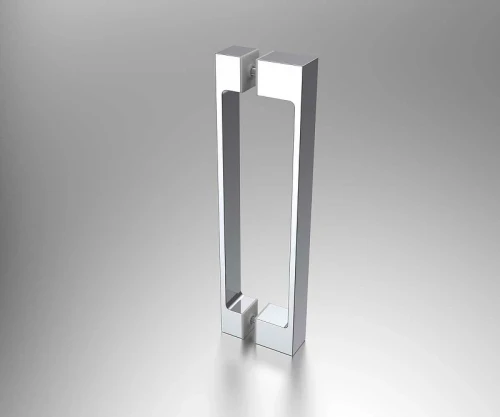 Душевая дверь Vincea Alpha 130 VDS-3AL130MT профиль Хром стекло текстурное