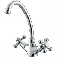 Смеситель для кухни Kaiser Carlson Lux 11062 Хром латунь