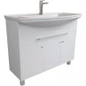Тумба под раковину 1MarKa Lina Classic New 105Н У94491 Белый глянец МДФ / ЛДСП