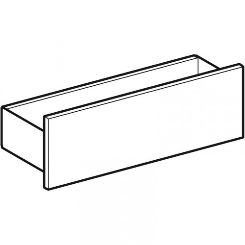 Полка Geberit Smyle Square 500.362.00.1 Белая стекло