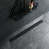 Душевой лоток AM.PM MasterFlow 90 W01SC-U11-090-04BM с Черной матовой решеткой / под плитку Tile