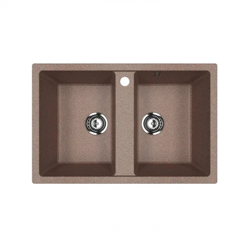 Кухонная мойка Ulgran Classic U-608-307 цвет Терракот