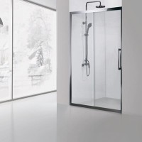 Душевая дверь Aquanet Delta NPE6121 150 00183847 профиль Хром стекло прозрачное