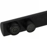 Смеситель для кухни Kaiser Decor 40144-2 Черный мрамор латунь