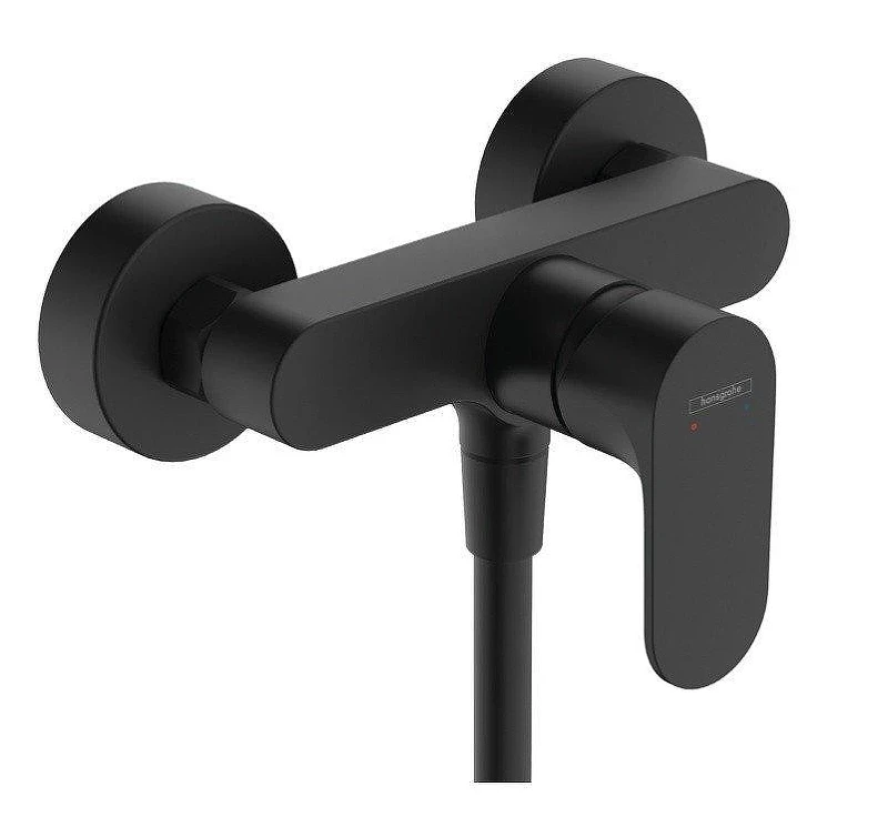 Смеситель для душа Hansgrohe Rebris S 72643670 цвет Черный матовый