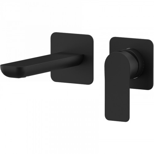 Смеситель для раковины Remer Infinity I15PNO Черный матовый латунь встраиваемый