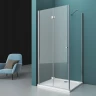 Душевой уголок BelBagno Albano 90х90 ALBANO-AS-1-90-C-Cr профиль Хром стекло прозрачное