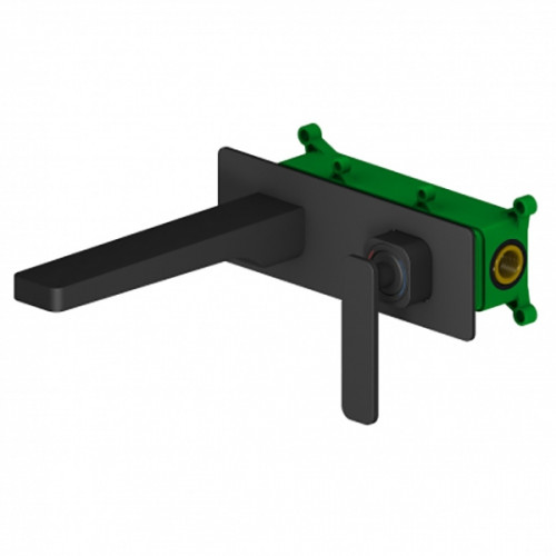 Смеситель для раковины Timo Torne 4371/03SM Черный встраиваемый