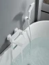 Смеситель для ванны Rose R2802C цвет Белый
