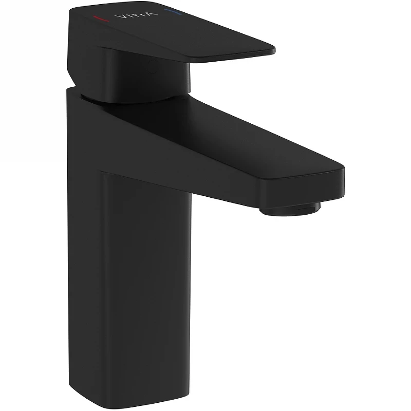 Смеситель для раковины Vitra Root Square A4273136EXP Черный матовый латунь