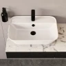 Смеситель для раковины Vitra Root Square A4273136EXP Черный матовый латунь