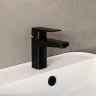 Смеситель для раковины Vitra Root Square A4273136EXP Черный матовый латунь