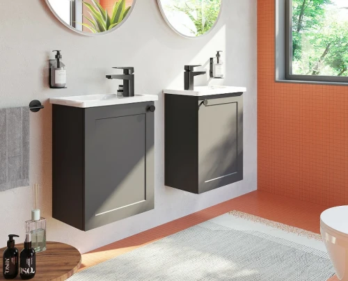 Смеситель для раковины Vitra Root Square A4273136EXP Черный матовый латунь