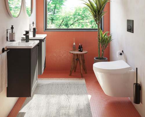 Смеситель для раковины Vitra Root Square A4273136EXP Черный матовый латунь