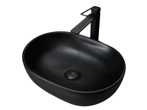 Раковина-чаша Gid Lago Bm9026b 48 53370 цвет Черный матовый