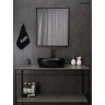 Раковина-чаша Gid Lago Bm9026b 48 53370 цвет Черный матовый