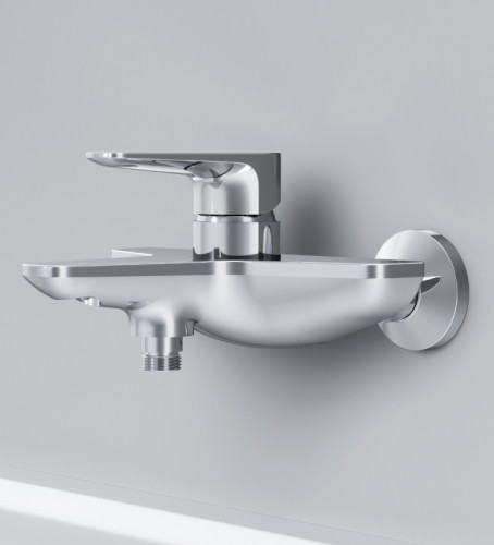 Смеситель для ванны AM.PM Inspire F5010000 Хром латунь на стену