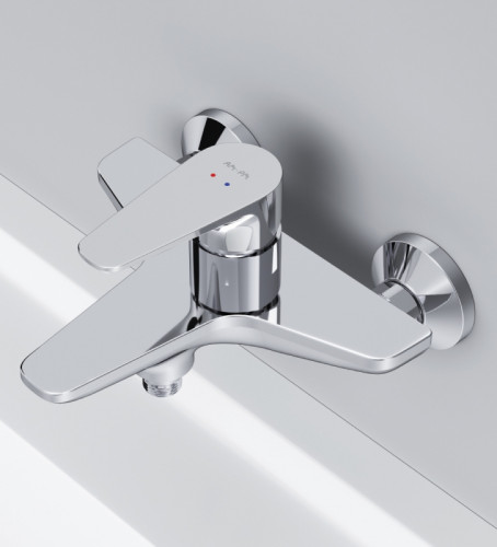 Смеситель для ванны AM.PM Inspire F5010000 Хром латунь на стену