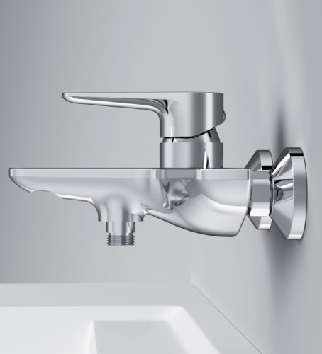 Смеситель для ванны AM.PM Inspire F5010000 Хром латунь на стену