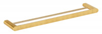 Полотенцедержатель Remer Lounge LN33BG двойной цвет Золото брашированное