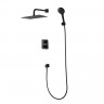 Душевая система Lemark Bronx LM3749BL c термостатом цвет Черный