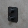 Душевая система Lemark Bronx LM3749BL c термостатом цвет Черный