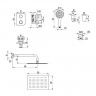 Душевая система Lemark Bronx LM3749BL c термостатом цвет Черный