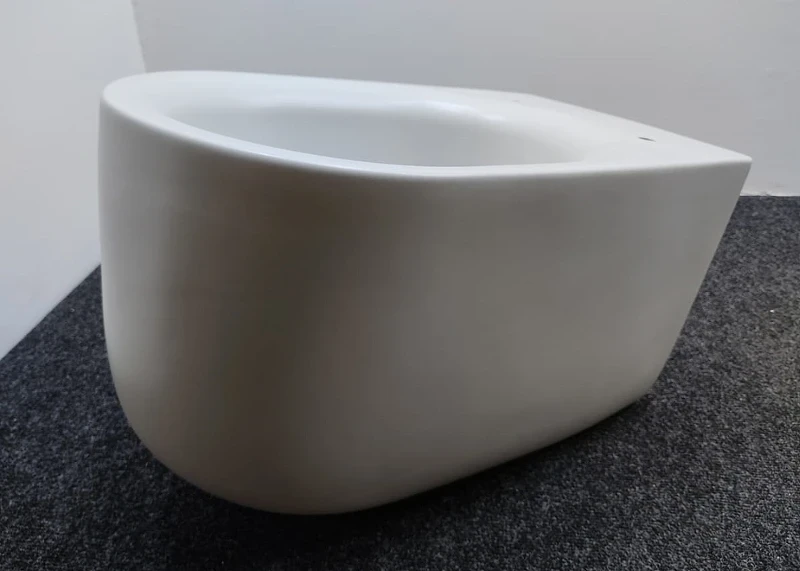 Унитаз Kerasan Nolita 531459 подвесной Grigio matt без сиденья фарфор подвесной