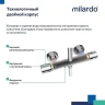 Душевая система Milardo Ideal Spa ILSSBTHM89 с термостатом Хром